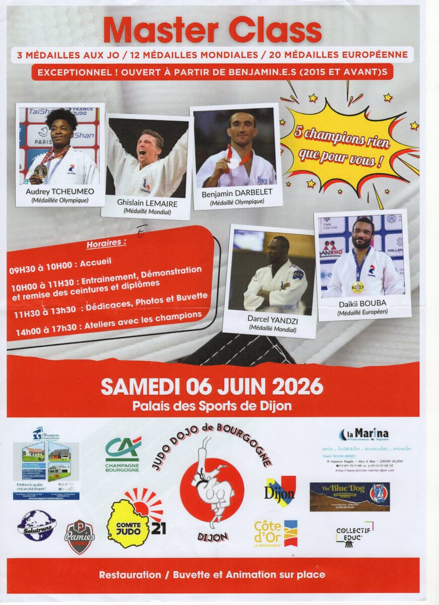 JOURNEE DES CHAMPIONS 6 JUIN 2026